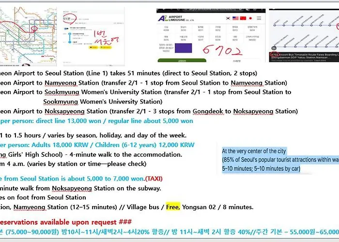 New Open Sale Haebangchon Itaewon Myeongdong Hongdae Insadong Gyeongbokgung Palace * 首爾
